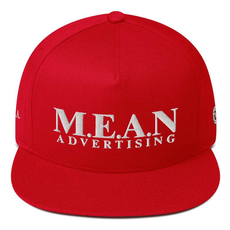 M.E.A.N. Flat Bill Cap thumbnail 3