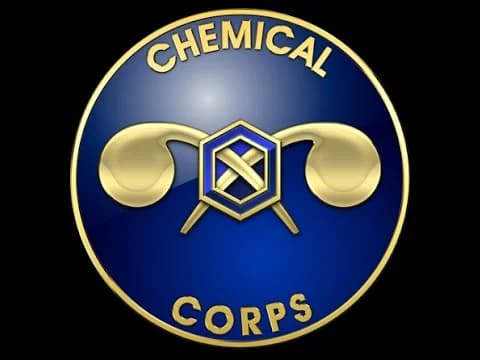 U.S. Army Chemical Officer