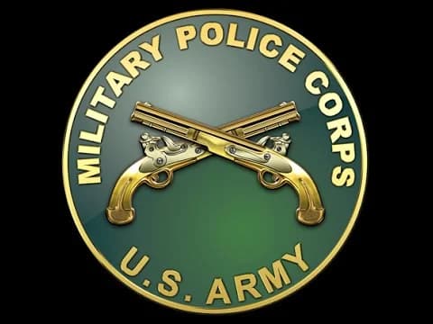 U.S. Army Military Police Officer